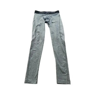 Nike Pro Gray Dri-Fit Compression Tights Athletic Pants Size Small